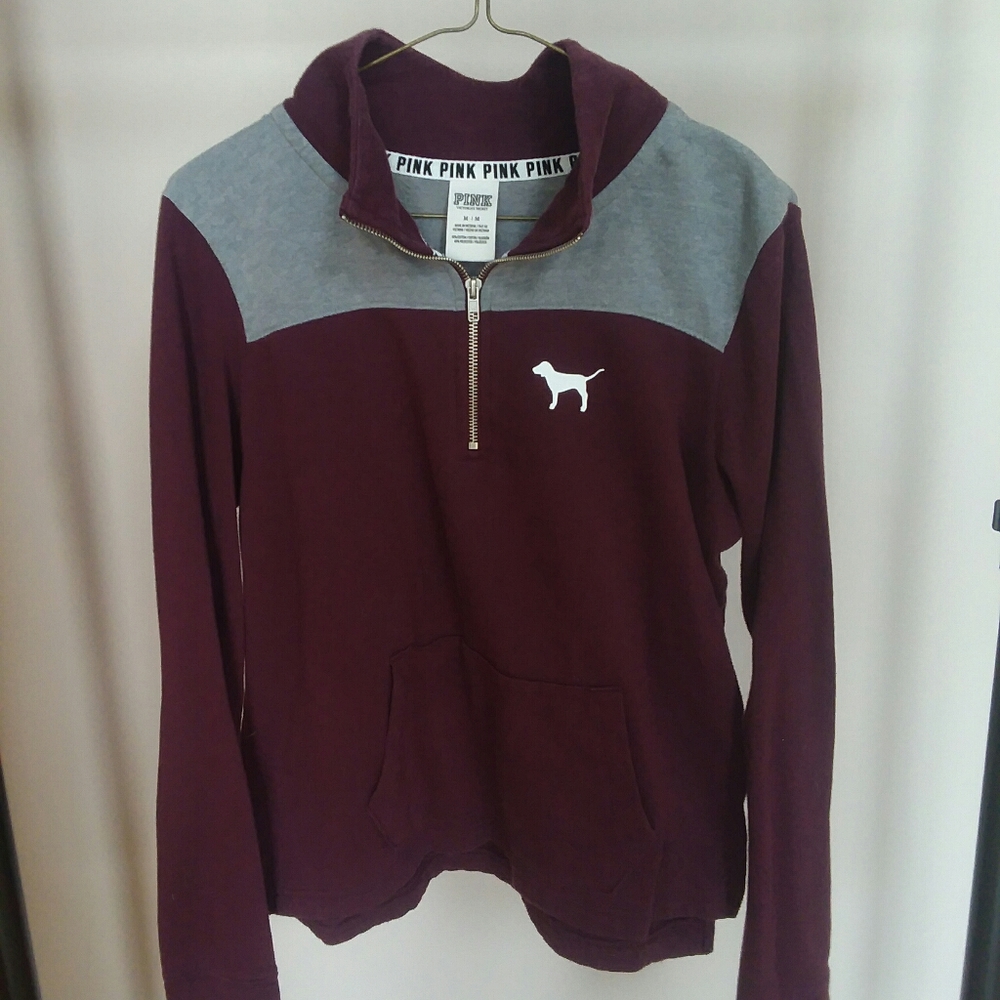 SOLD! Like new Pink Victoria's secret sweatshirt